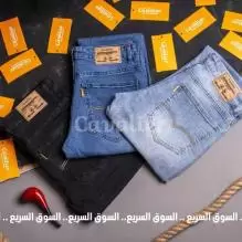 بناطيل جينز رجالي للبيع . 3 ب 25 مع بلوز هدية