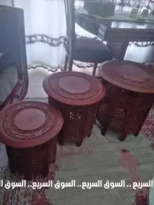 طاولات ارابيسك للبيع . مستعملة