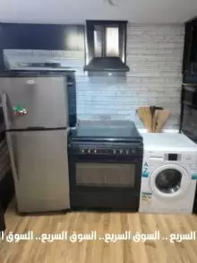 ثلاجة سامسونج و غاز سيمكس و غسالة بيكو . مستعمل . للبيع