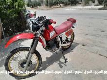 دراجه هوندا HONDA للبيع في الرمثا . فلت