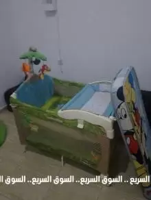 تخت بيبي مستعمل للبيع
