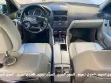 مرسيدس c200 2009 كرت ابيض 7 جيد
