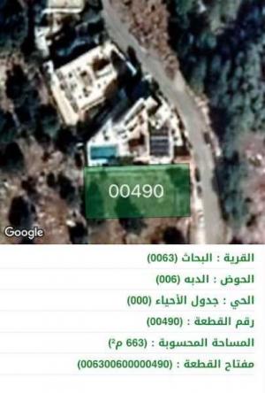 أرض للبيع أبو السوس  -  Land for Sale in Abu Alsous