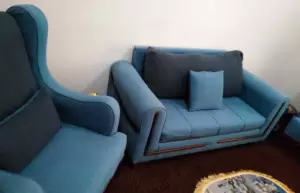 طقم كنب ٧ مقاعد مستعمل للبيع