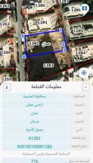 ارض للبيع في عرجان