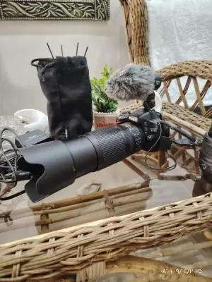 كاميرا nikon 5100d بحالة الوكاله للبيع بسعر مغري جدا