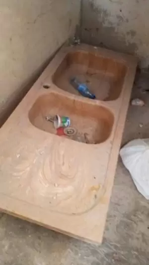 مجلى رخام مستعمل للبيع