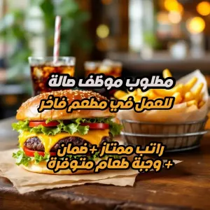 مطلوب موظف صالة – للعمل لدى مطعم فاخر