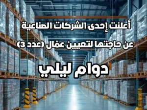 مطلوب عمال دوام ليلي