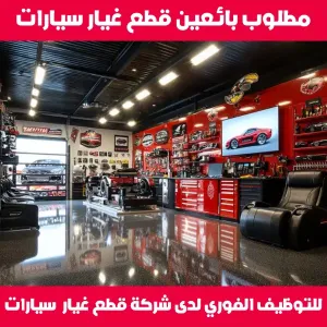 مطلوب موظفين بيع قطع غيار سيارات