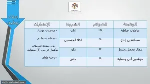 إعلان توظيف / مديرية تشغيل