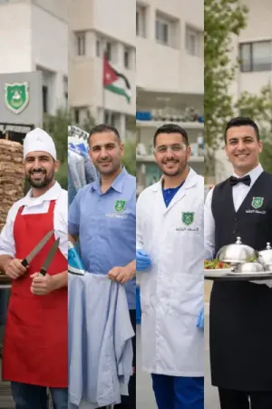 مطلوب للعمل في الجامعة 🟢مشرف مختبر (كلية الصيدلة) 🟢  شاورما 🟢 مشاوي 🟢 كوى 🟢 سفرجي