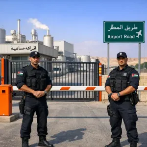 مطلوب موظفين امن للعمل في شركة خاصة في عمان طريق المطار مأمن بوجبة طعام و المواصلات مؤمنة وبراتب جيد