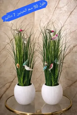 ✨🌿   شجر زينة صناعي فاخر يمنح منزلك جمال