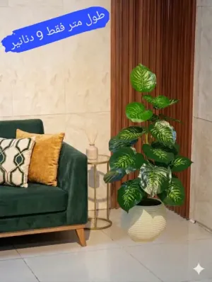 ✨🌿   شجر زينة صناعي فاخر يمنح منزلك جمال
