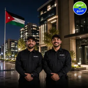 مطلوب موظفين امن وحماية فورآ برواتب تبدأ من 350 دينار . وجبات طعام - زيادة سنوية - تأمين صحي . التوظيف فوري